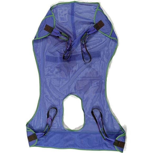 New Proheal Size Large Universal Full Body Mesh Lift Sling w/ Commode Opening - Picture 1 of 7
